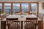 Dining table with unobstructed views of Lake Pend Oreille